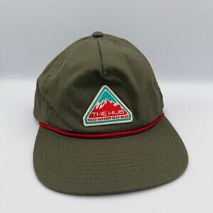 Green Baseball Cap North Carolina Appalachia The Hub Bikes Outdoor Gear OSFM